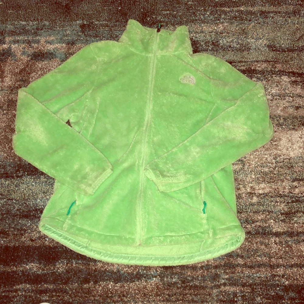 Lime green The North Face  jacket